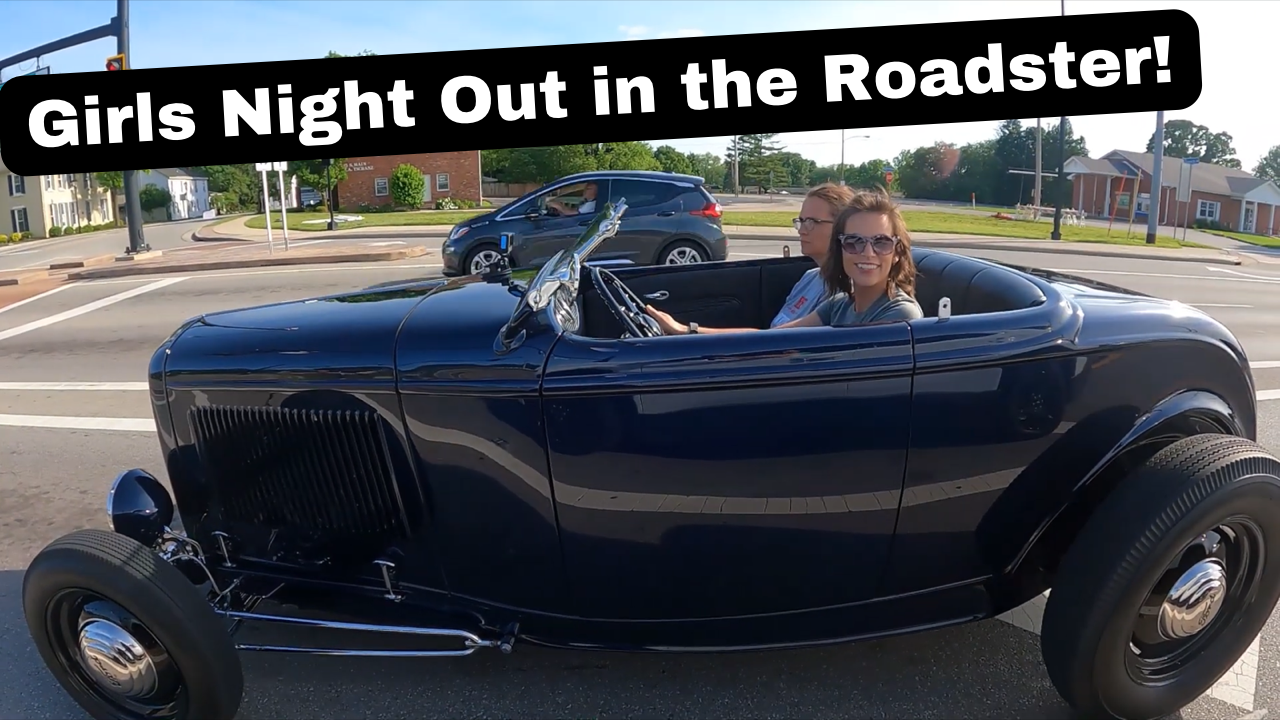Girls Night out in the Roadster!