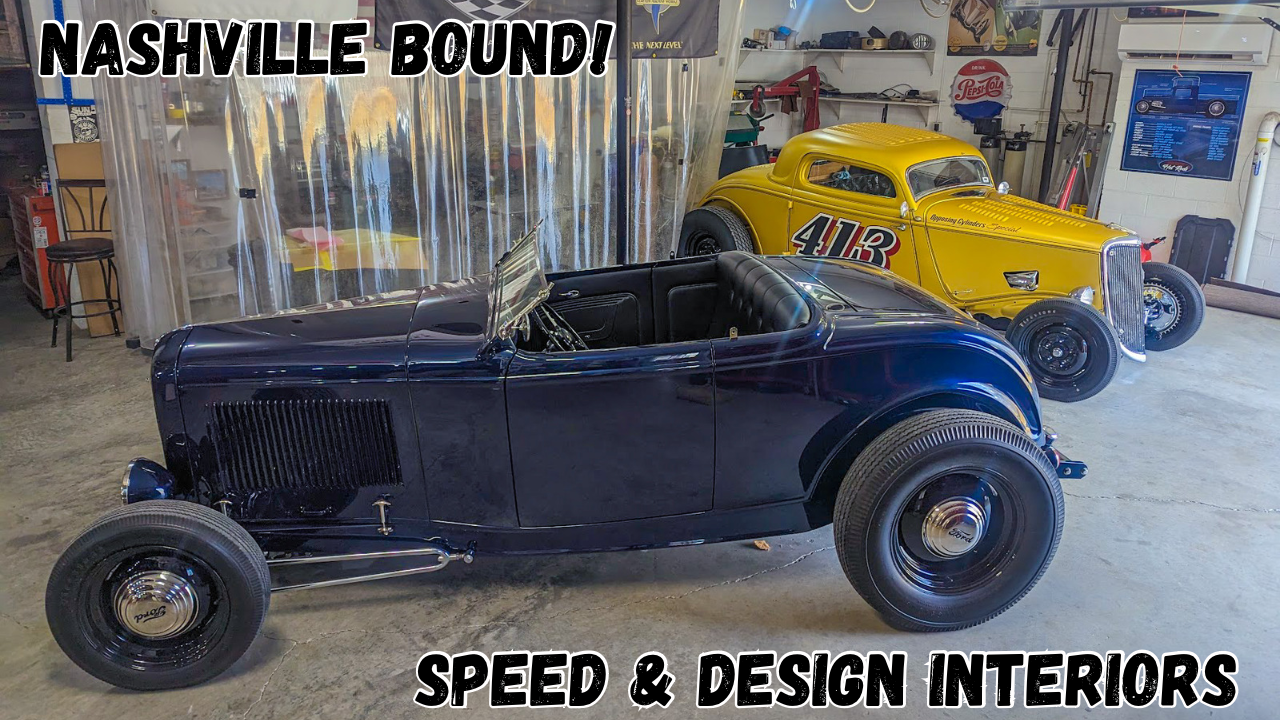 Nashville Bound!  Speed and Design Hot Rod Interiors!